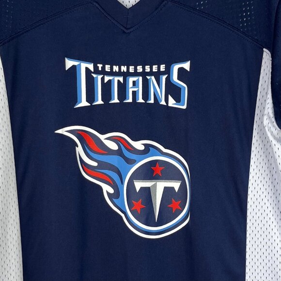 NFL Tennessee Titans Reversible Mesh Flag Football Jersey Mens Medium - Picture 11 of 14